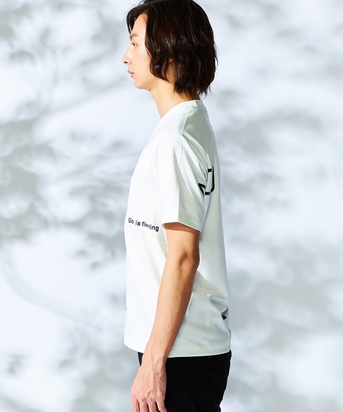HIDEAWAYS NICOLE（ハイダウェイニコル）の「【WEB限定】ビッグロゴプリント半袖Ｔシャツ（Tシャツ/カットソー・メンズ・ブラック/サックスブルー/オフホワイト/ラベンダー・MEDIUM/LARGE/X-LARGE）」の13枚目の写真