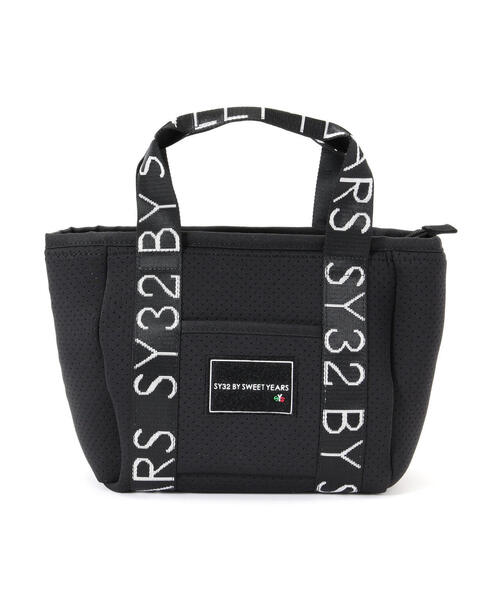 SY32 by SWEET YEARS（エスワイサーティトゥバイスィートイヤーズ）の「SY32 by SWEETYEARS /エスワイサーティトゥバイ スィートイヤーズ/NEOPRENE CART BAG（トートバッグ・メンズ・グレー/ブラック・F）」の5枚目の写真