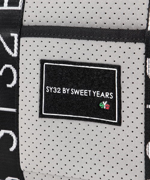 SY32 by SWEET YEARS（エスワイサーティトゥバイスィートイヤーズ）の「SY32 by SWEETYEARS /エスワイサーティトゥバイ スィートイヤーズ/NEOPRENE CART BAG（トートバッグ・メンズ・グレー/ブラック・F）」の8枚目の写真