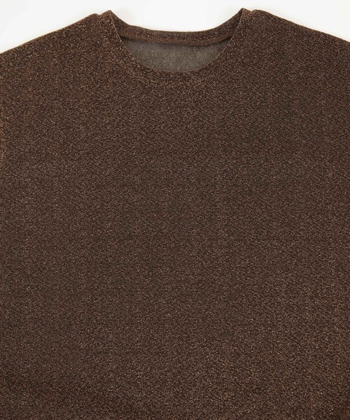 titivate(ティティベイト)の「ラメシアーフレンチスリーブトップス(Tシャツ/カットソー・レディース・イエロー/ブラウン/ブラック/シルバー・FREE)」の19枚目の写真