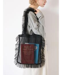 ehka sopo | チュールフリルバッグ(ハンドバッグ)