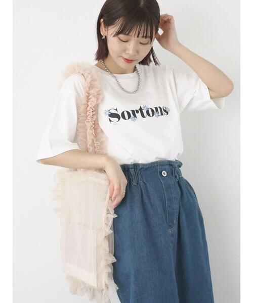 ehka sopo（エヘカソポ）の「チュールフリルバッグ（ハンドバッグ・レディース・ブラック/ピンク/キナリ/ミント・F）」の15枚目の写真