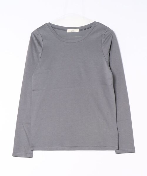 cepo(セポ)の「シンプルシアーロンTee(Tシャツ/カットソー・レディース・ミント/オレンジ/オフホワイト/チャコール/ブラック・M)」の4枚目の写真