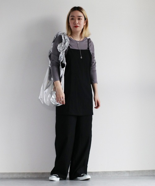 cepo(セポ)の「シンプルシアーロンTee(Tシャツ/カットソー・レディース・ミント/オレンジ/オフホワイト/チャコール/ブラック・M)」の22枚目の写真