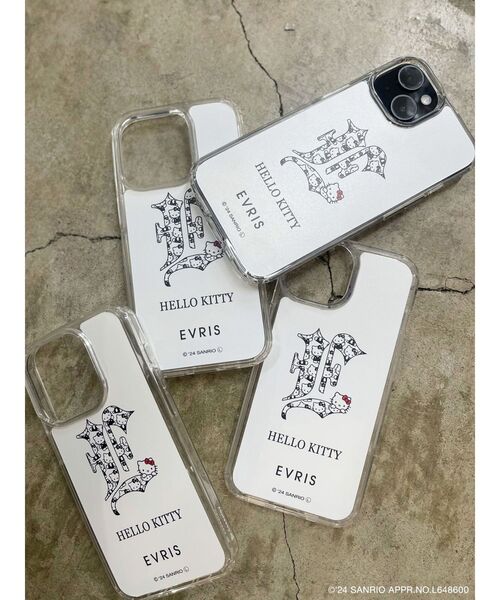 EVRIS（エヴリス）の「【ハローキティコラボ】iPhoneケース15Pro（スマホケース/カバー・レディース・ホワイト・FREE）」の13枚目の写真