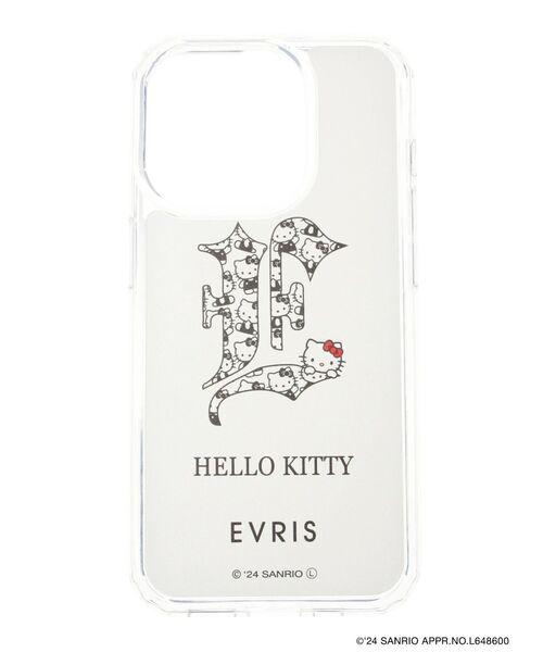 EVRIS（エヴリス）の「【ハローキティコラボ】iPhoneケース15Pro（スマホケース/カバー・レディース・ホワイト・FREE）」の2枚目の写真