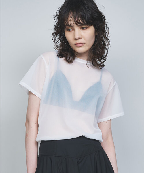 ガリャルダガランテ　シアーカットソー GALLARDAGALANTE（ガリャルダガランテ）の「シアーTシャツ（T