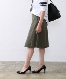 coen | カーゴミディフレアスカート(スカート)