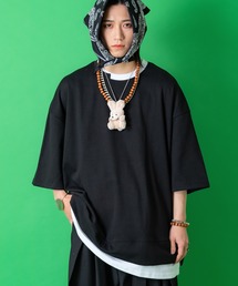 a.p.o.v. フェイクレイヤービッグTシャツ
