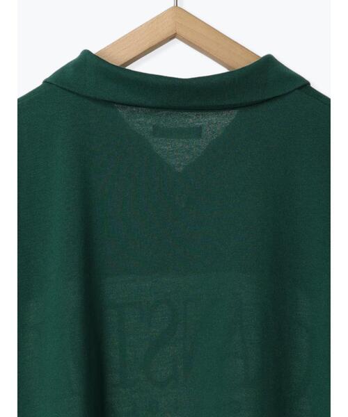 ehka sopo（エヘカソポ）の「配色切り替えハーフジッププルオーバー（Tシャツ/カットソー・レディース・オレンジ/グリーン/グレー/キナリ・F）」の7枚目の写真