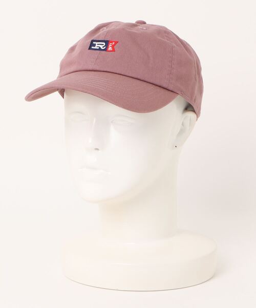 roial（ロイアル）の「CAP/ROIAL(ロイアル)ワンポイントステッチツイルキャップ（キャップ・メンズ・ブラック/ブルー/ベージュ/ピンク・FREE）」の4枚目の写真