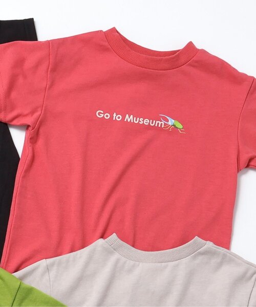 BREEZE（ブリーズ）の「【接触冷感】もっとスズシー GO MUSEUM Tシャツ（Tシャツ/カットソー・キッズ・ライム/ピンク/ベージュ/ブラック・120/80/130/140/90/100/110）」の4枚目の写真