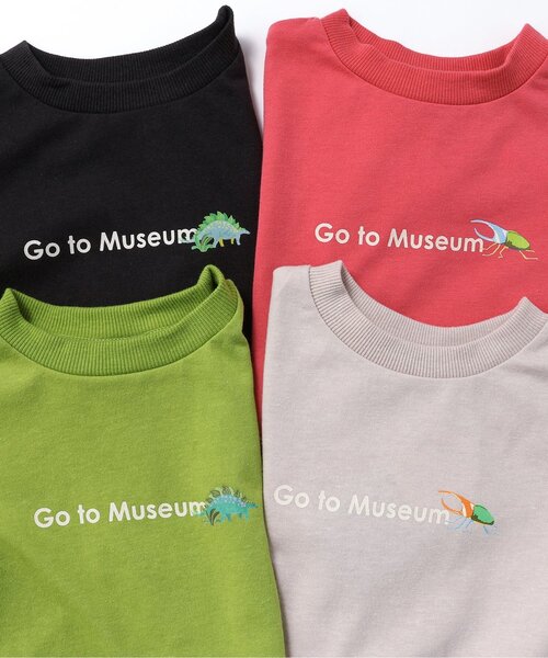 BREEZE（ブリーズ）の「【接触冷感】もっとスズシー GO MUSEUM Tシャツ（Tシャツ/カットソー・キッズ・ライム/ピンク/ベージュ/ブラック・120/80/130/140/90/100/110）」の14枚目の写真