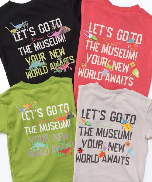 BREEZE（ブリーズ）の「【接触冷感】もっとスズシー GO MUSEUM Tシャツ（Tシャツ/カットソー・キッズ・ライム/ピンク/ベージュ/ブラック・120/80/130/140/90/100/110）」の15枚目の写真