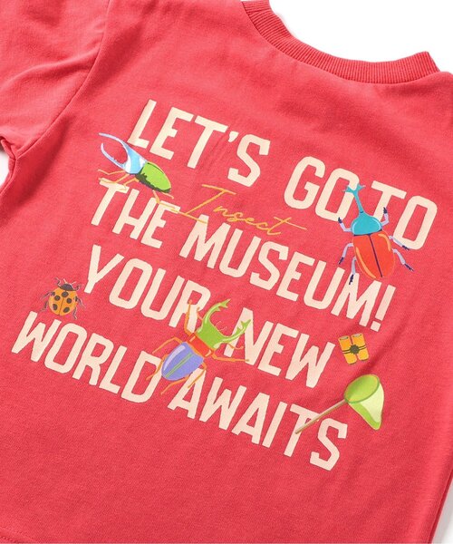 BREEZE（ブリーズ）の「【接触冷感】もっとスズシー GO MUSEUM Tシャツ（Tシャツ/カットソー・キッズ・ライム/ピンク/ベージュ/ブラック・120/80/130/140/90/100/110）」の19枚目の写真