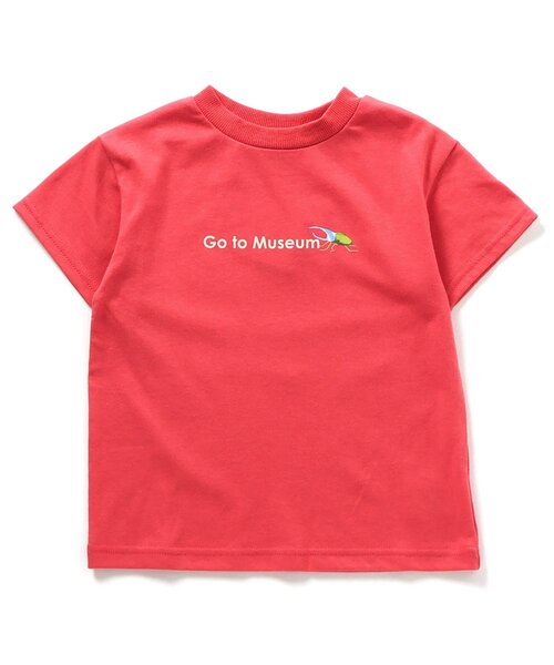 BREEZE（ブリーズ）の「【接触冷感】もっとスズシー GO MUSEUM Tシャツ（Tシャツ/カットソー・キッズ・ライム/ピンク/ベージュ/ブラック・120/80/130/140/90/100/110）」の6枚目の写真