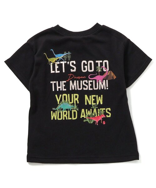 BREEZE（ブリーズ）の「【接触冷感】もっとスズシー GO MUSEUM Tシャツ（Tシャツ/カットソー・キッズ・ライム/ピンク/ベージュ/ブラック・120/80/130/140/90/100/110）」の9枚目の写真
