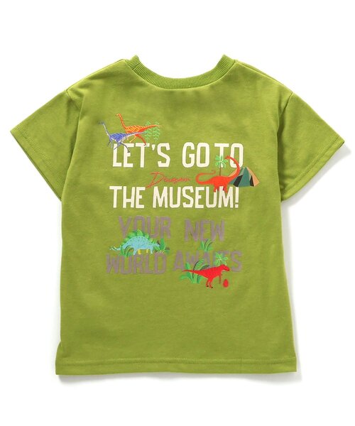 BREEZE（ブリーズ）の「【接触冷感】もっとスズシー GO MUSEUM Tシャツ（Tシャツ/カットソー・キッズ・ライム/ピンク/ベージュ/ブラック・120/80/130/140/90/100/110）」の11枚目の写真