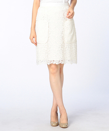 NOLLEY’S | S フラワーレーススカート 【InRed/MORE掲載】(スカート)