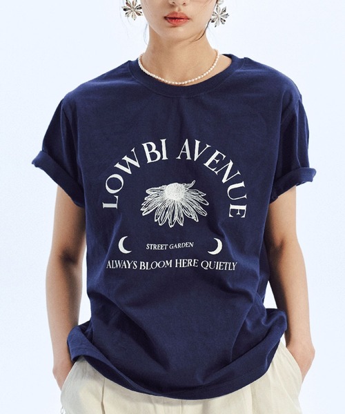 LOWBI／ダンデライオンT（Tシャツ/カットソー）｜LOWBI（ロウビ）