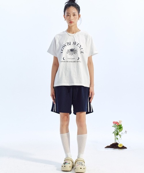 LOWBI（ロウビ）の「LOWBI／ダンデライオンT（Tシャツ/カットソー・レディース・ネイビー/その他1/その他2・FREE）」の10枚目の写真