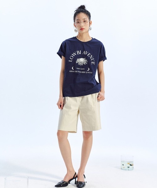 LOWBI／ダンデライオンT（Tシャツ/カットソー）｜LOWBI（ロウビ