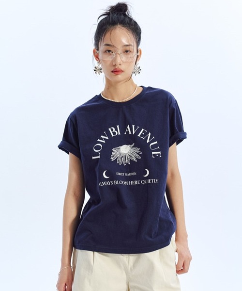 LOWBI（ロウビ）の「LOWBI／ダンデライオンT（Tシャツ/カットソー・レディース・ネイビー/その他1/その他2・FREE）」の20枚目の写真