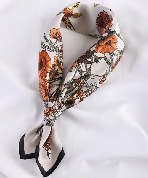 WESTSEA（ウエストシー）の「フラワー・花柄スカーフ（バンダナ