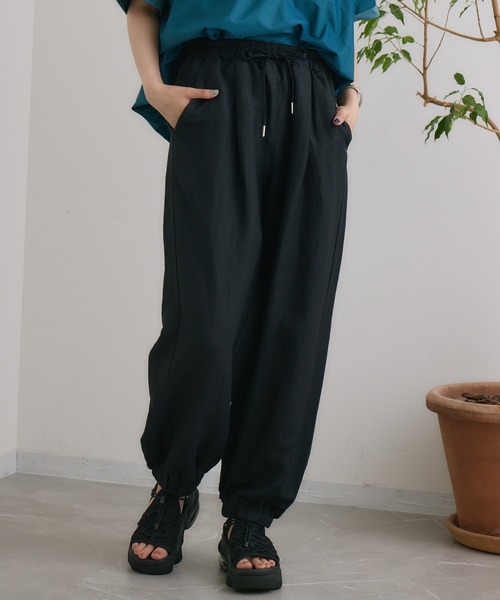 SUGAR ROSE（シュガーローズ）の「SUGAR ROSE ソフトパラシュートパンツ（その他パンツ・レディース・ベージュ/ブラック/チャコールグレー・FREE）」の10枚目の写真