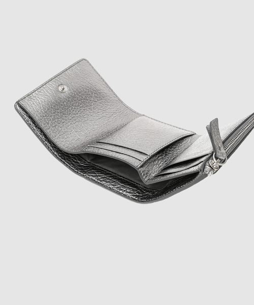 小物 MAISON MARGIELA ZIP WALLET Zip Compact tri fold wallet | Maison Margiela(メゾン マルジェラ