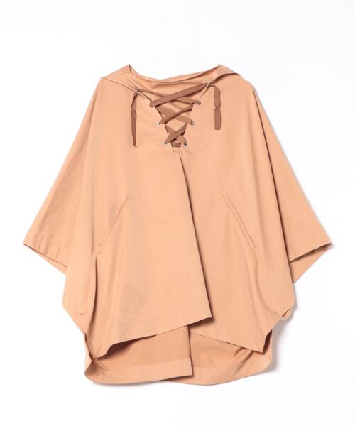 フード付きポンチョ（ポンチョ）｜Leilian（レリアン）