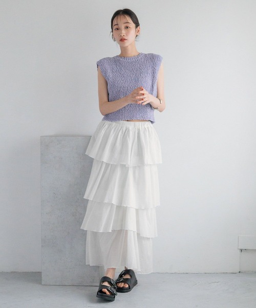 セール】ブークレバックオープンベスト 136323（ベスト）｜LOWRYS FARM