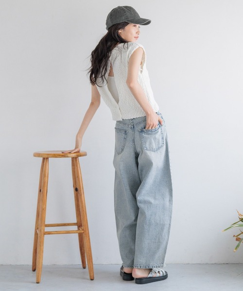 ※ aページ セール】ブークレバックオープンベスト 136323（ベスト）｜LOWRYS FARM