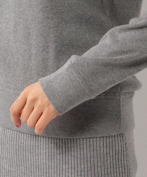 UNITED ARROWS（ユナイテッドアローズ）の「UWBT CO/CA クルーネック ニット◆（ニット/セーター・レディース・オフホワイト/グレー/オリーブ/ネイビー・フリー）」の13枚目の写真