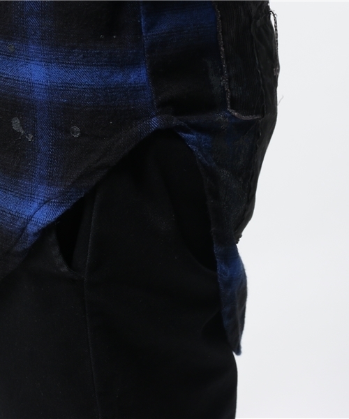 DANKE SCHON（ダンケシェーン）の「DankeSchon/ダンケシェーン/RepairCheck L/S Shirts（シャツ/ブラウス・メンズ・ブルー/レッド・FREE）」の11枚目の写真