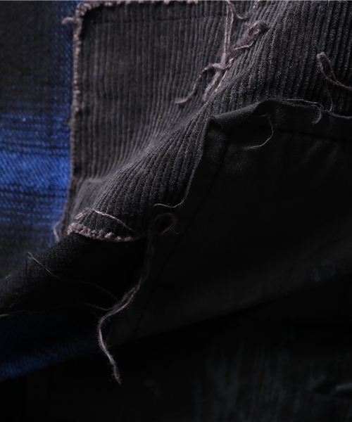 DANKE SCHON（ダンケシェーン）の「DankeSchon/ダンケシェーン/RepairCheck L/S Shirts（シャツ/ブラウス・メンズ・ブルー/レッド・FREE）」の15枚目の写真