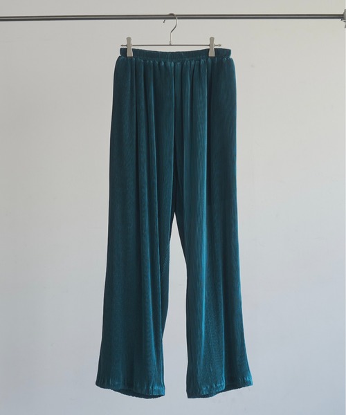 Utusiyo(ウツシヨ)の「pleats pants 襞(その他パンツ・メンズ・ブルー/ブラック・FREE)」の11枚目の写真