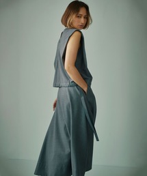 【THE TOKYO/ザトウキョウ】Light Washable 2way Tops/ライトウォッシャブルトップス/ブラウス