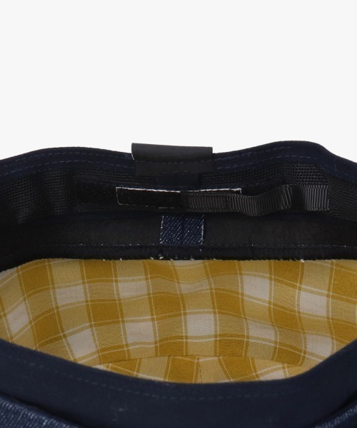 kaorinomori（カオリノモリ）の「kaorinomori フラワーコスベレー / カオリノモリ（ハンチング/ベレー帽・レディース・ネイビー/イエロー・M/57.5cm）」の5枚目の写真