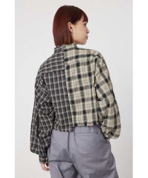 RODEO CROWNS WIDE BOWL(ロデオクラウンズワイドボウル)の「リボンクロップドシャツ(シャツ/ブラウス・レディース・ブラック系その他/ブルー/ホワイト・FREE)」の18枚目の写真