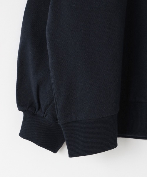 LOWRYS FARM(ローリーズファーム)の「BIGロゴプルオーバーLS 142507(Tシャツ/カットソー・キッズ・ネイビー/オレンジ/パープル/グレー・110cm/120cm/130cm/140cm/150cm)」の7枚目の写真
