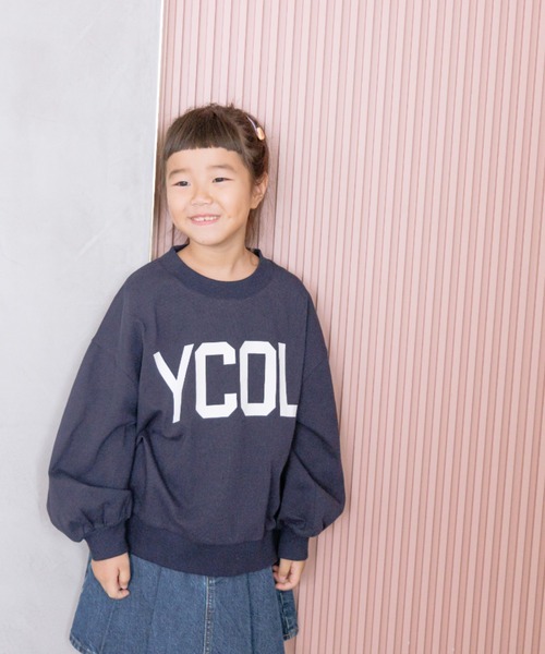 LOWRYS FARM(ローリーズファーム)の「BIGロゴプルオーバーLS 142507(Tシャツ/カットソー・キッズ・ネイビー/オレンジ/パープル/グレー・110cm/120cm/130cm/140cm/150cm)」の20枚目の写真