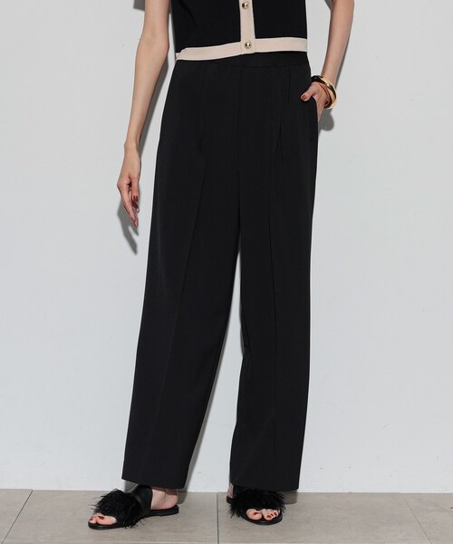 GALLEST(ギャレスト)の「◆イージーストレートワイドパンツ(その他パンツ・レディース・ベージュ系その他6/ブラック/チャコールグレー/ブラック系2・34/36/38/40)」の22枚目の写真