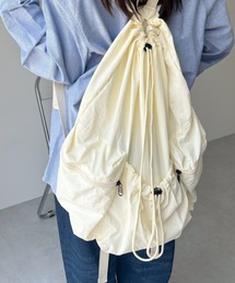 ドローストリング ナイロン リュックサック/ナップザック