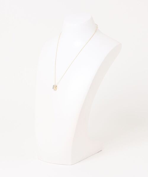 AZUL by moussy（アズールバイマウジー）の「スクエアメタルオーバーラップネックレス（ネックレス・レディース・シルバー/ゴールド系その他・FREE）」の14枚目の写真