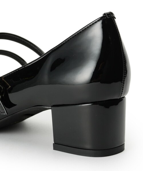 ESPERANZA（エスペランサ）の「ダブルストラップパンプス（パンプス・レディース・アイボリー/ブラック/ブラック系1・22.5cm/23.0cm/23.5cm/24.0cm/24.5cm/22.0cm）」の10枚目の写真