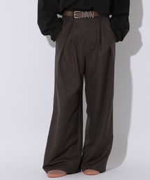 Anui | 【UNISEX/2サイズ展開】サイドラインスラックス(スラックス)