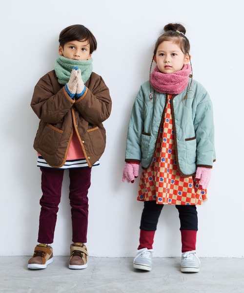 BIG FIELD（ビッグフィールド）の「コットンキャンディニット手袋(スマホ対応)（手袋・キッズ・チャコール/ベージュ/ピンク・S/M）」の13枚目の写真