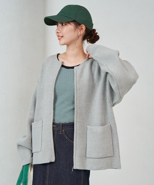 FREAK'S STORE（フリークスストア）の「限定展開 ジップ ニット