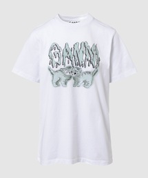 Basic Jersey Love Cats Relaxed T-shirt